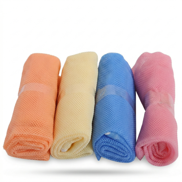 Mesh Fridge Storage Bags – Reusable Zip-Lock Vegetable & Fruit Organizer