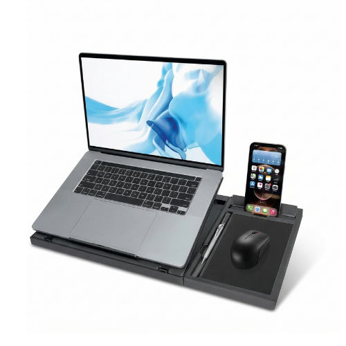 Laptop Stand (Foldable Plastic) - Image 2