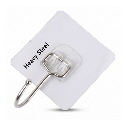 Self Adhesive Wall Hooks (10 pack) - Image 2