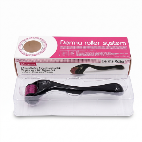 Derma roller anti ageing and facial scrubs & polishes scar removal hair regrowth - Image 4