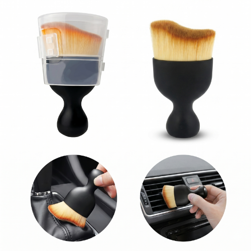 Mini car interior cleaning soft brush -car cleaning brushes duster (1 pc) - Image 3