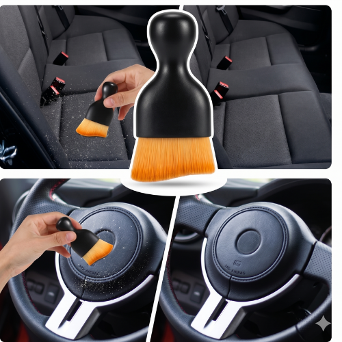 Mini car interior cleaning soft brush -car cleaning brushes duster (1 pc) - Image 4