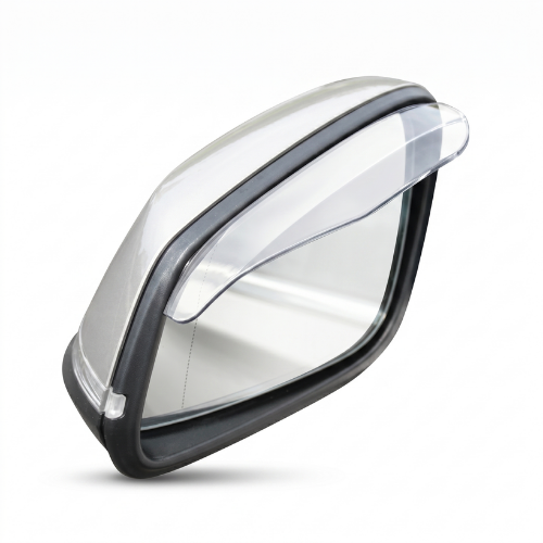1 pair mirror rain protector car rearview mirror rain blades car back mirror eyebrow rain cover car rearview mirror eyebrow covers flexible protection rainproof decoration accessories (2 pcs set) - Image 3