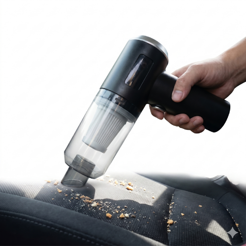 3 in 1 mini car vacuum ? wireless, rechargeable, blower & dust cleaner for car & home - Image 4