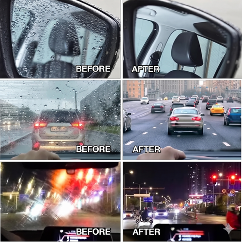 2 in 1 car windshield water wiper & glass cleaner sponge, liquid not included (1 pc) - Image 5