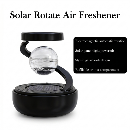 Premium solar-powered rotating car air freshener (1 pc) - Image 5