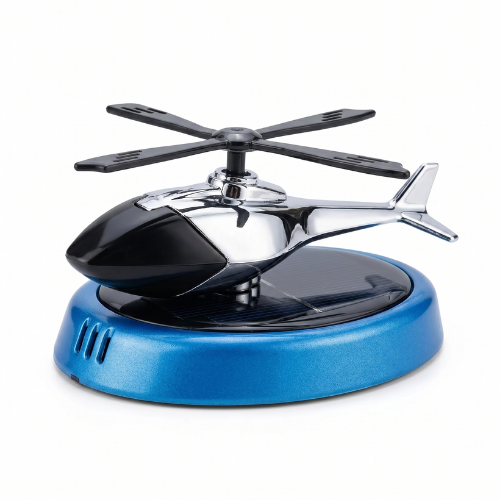 Helicopter shape car dashboard perfume air freshener - Image 4