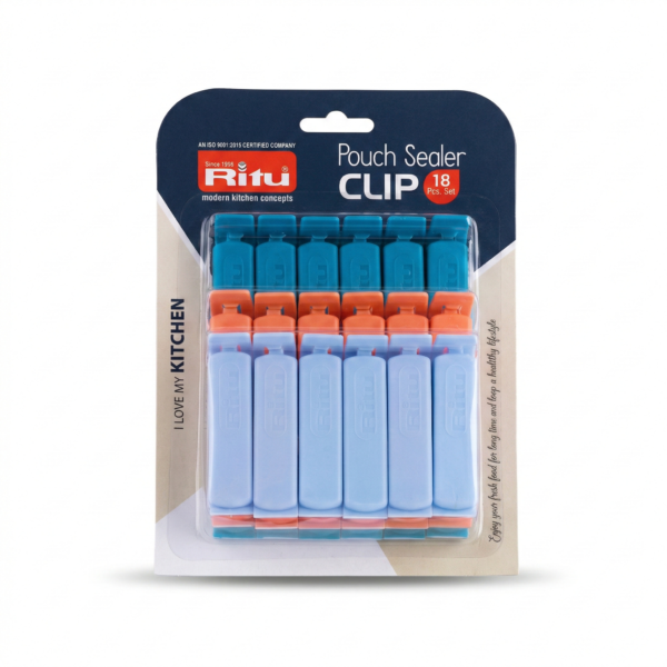 Bag Sealing Clips – Reusable Food Storage Clips for Chips, Snacks & Packets (Set)