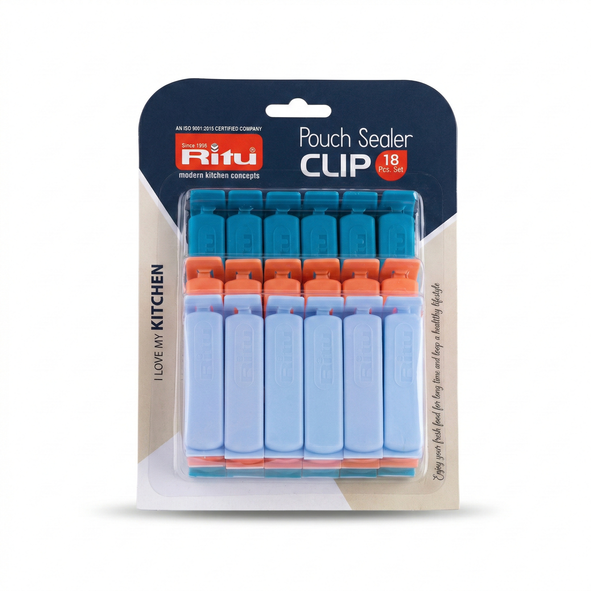 Bag Sealing Clips – Reusable Food Storage Clips for Chips, Snacks & Packets (Set)