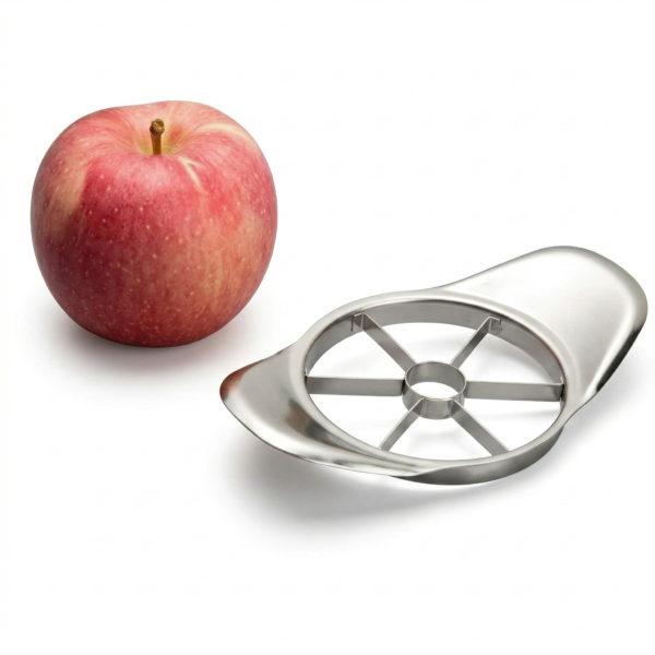 Apple Cutter & Slicer – 8 Blade Stainless Steel Fruit Cutter with Core Remover